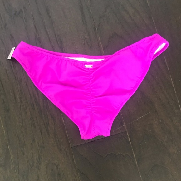 VS Pink Neon Purple Bikini Bottom - Picture 2 of 3